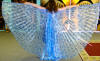 N05  крылья гофрированные для танца живота