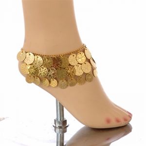 13-Anklet with Coins ― Vostok Shop