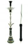 05-Khalil Mamoon Hookah Ice Black 36"